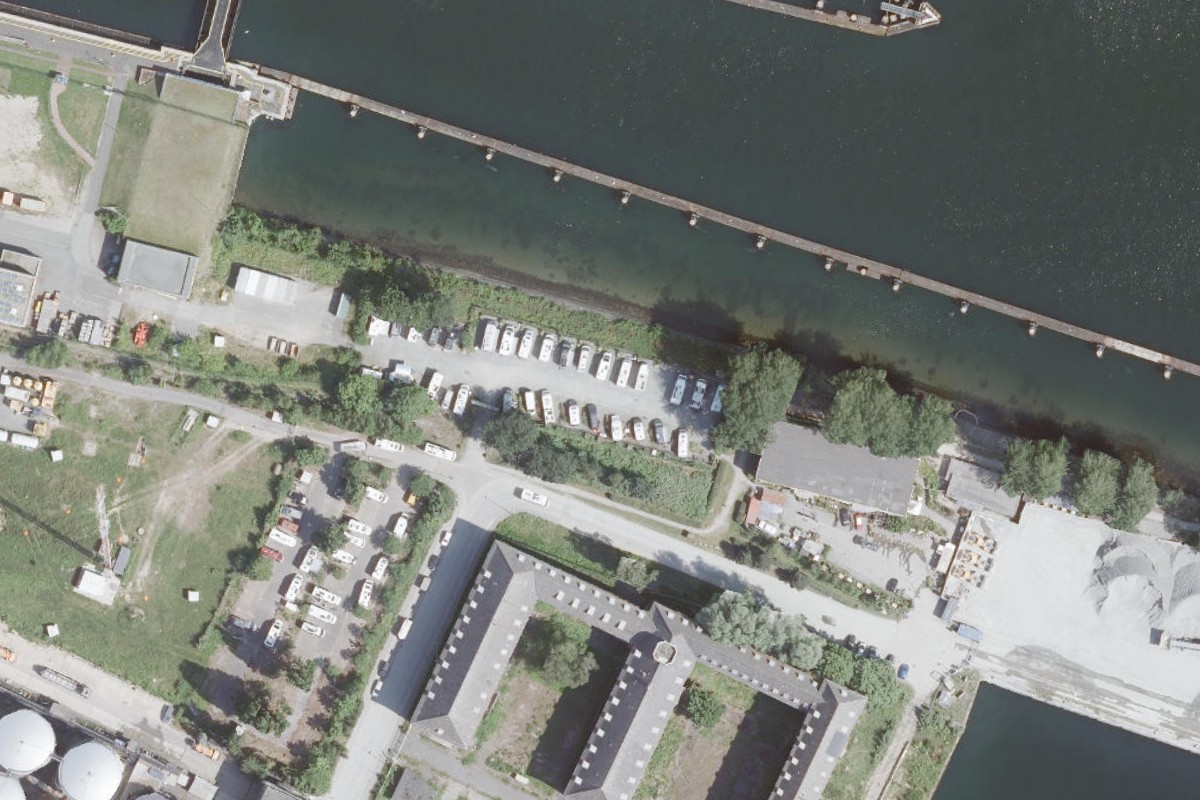 Wohnmobilstellplatz Kiel, Förde- und Kanalblick