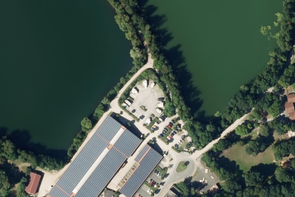 Wohnmobilstellplatz Grafenrheinfeld, am Naturbadesee