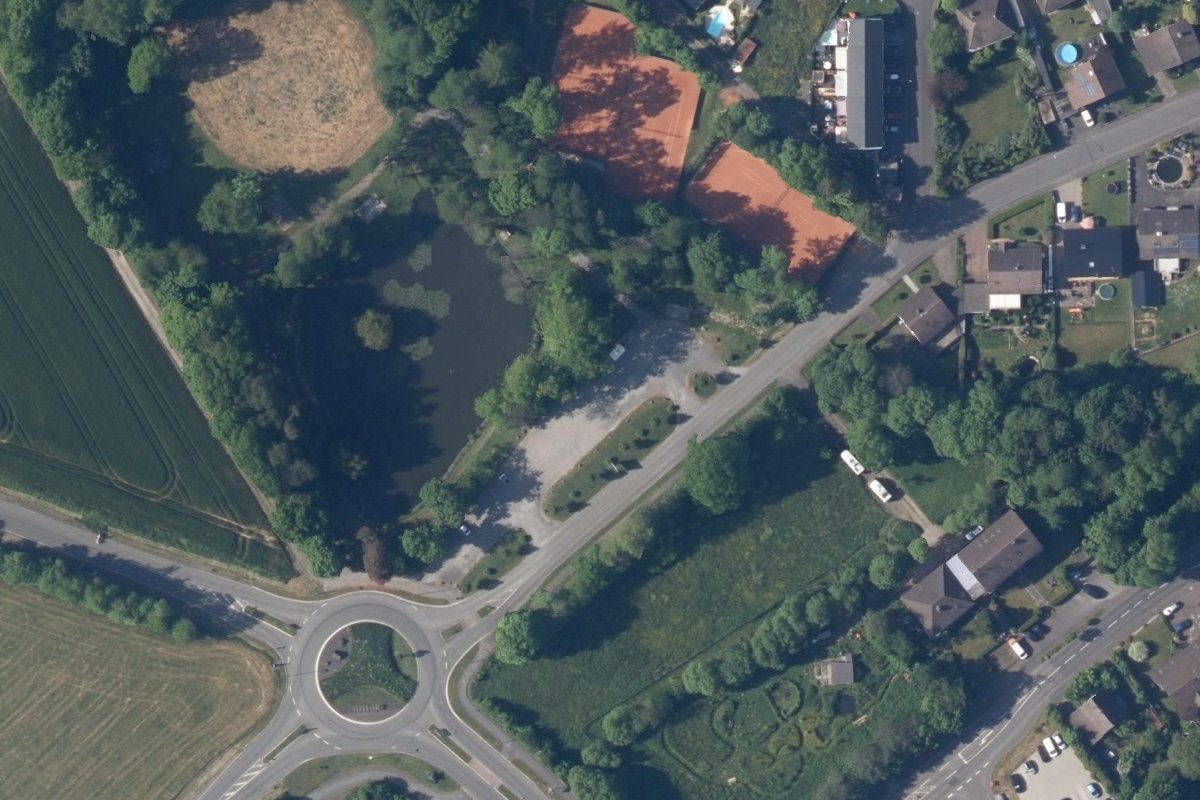 Parkplatz für Caravans
