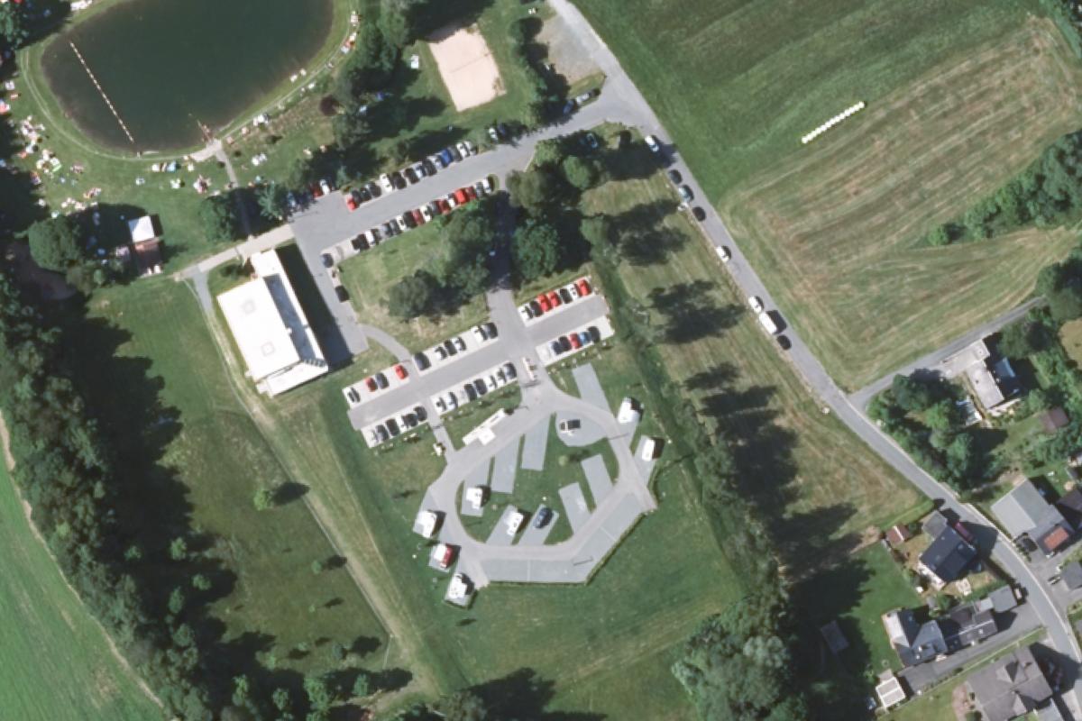 Wohnmobil Stellplatz am Badeweiher