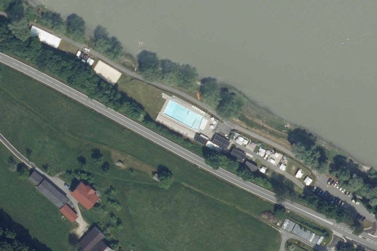 Camping an der Donau in Engelhartszell