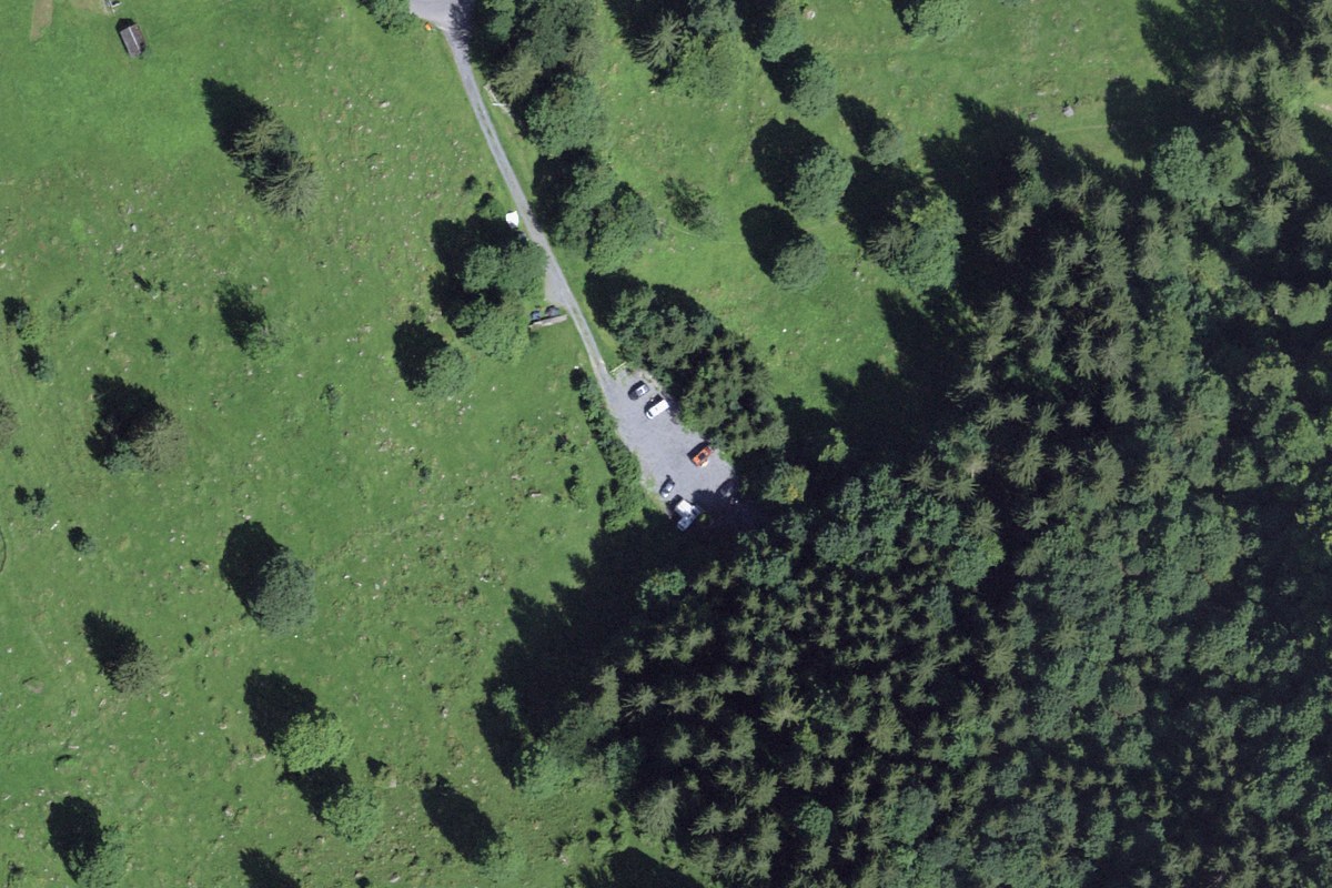 Abgelegener Campingplatz