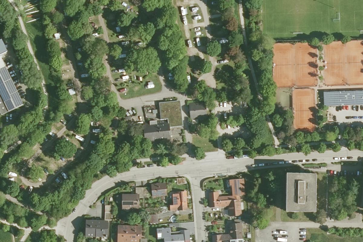 AZUR Camping Regensburg in Bayern