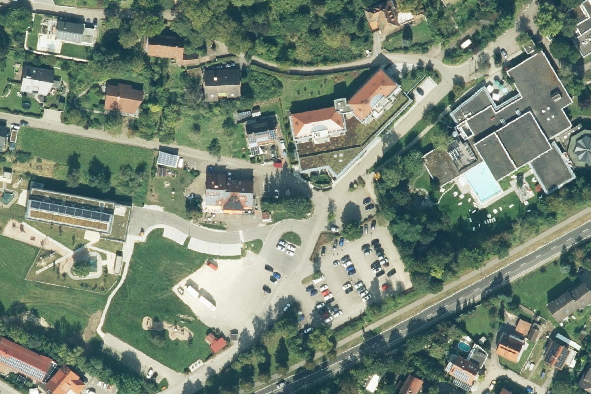 Stellplatz bei der Vinzenz Therme