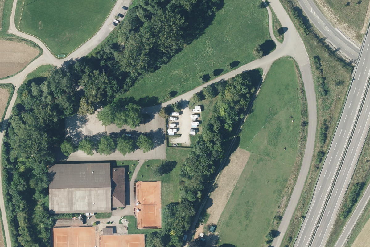 Wohnmobilstellplatz in den Steinlach Auen