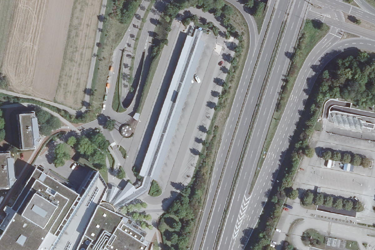 Wohnmobilstellplatz an SI Centrum