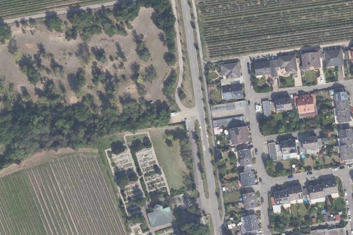 Wohnmobilstellplatz am Friedhof