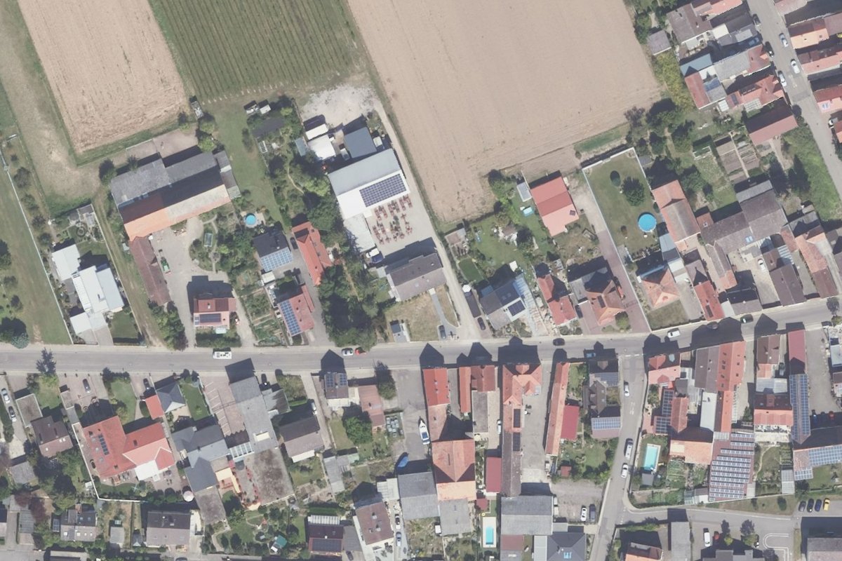 Stellplatz an den Weinbergen