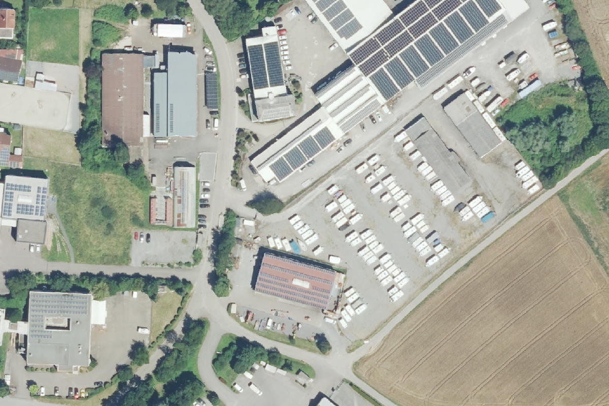 Stellplatz für Wohnwagen