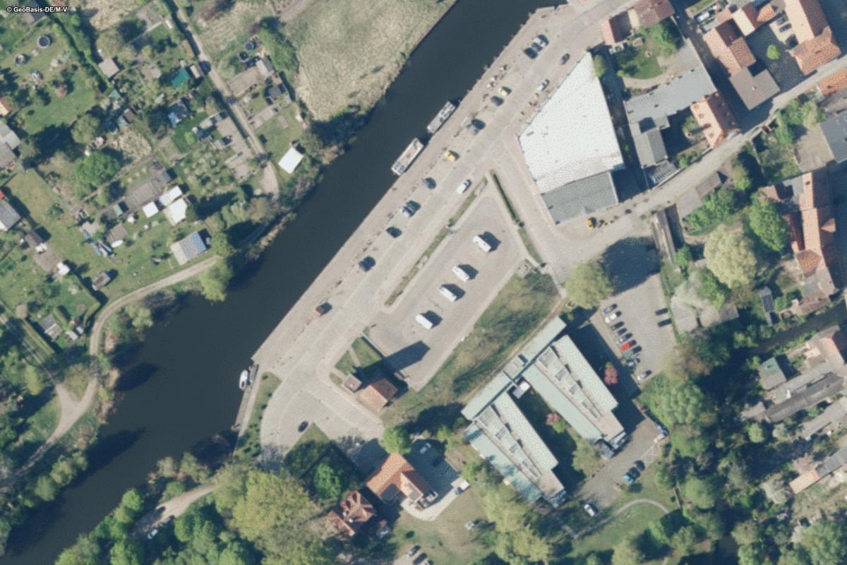 Wohnmobilstellplatz Stadthafen Grabow