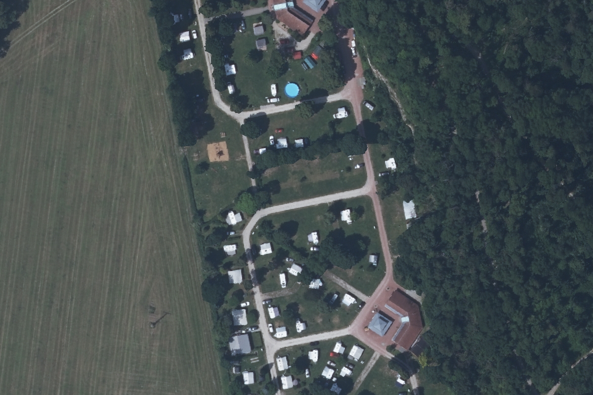 Camping an der Rudelsburg