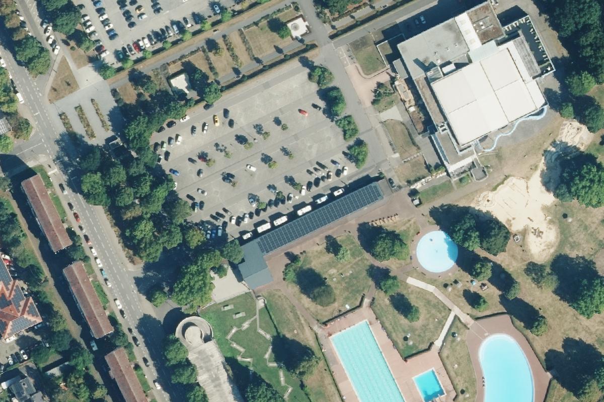 Wohnmobilstellplatz Gießen am Badezentrum