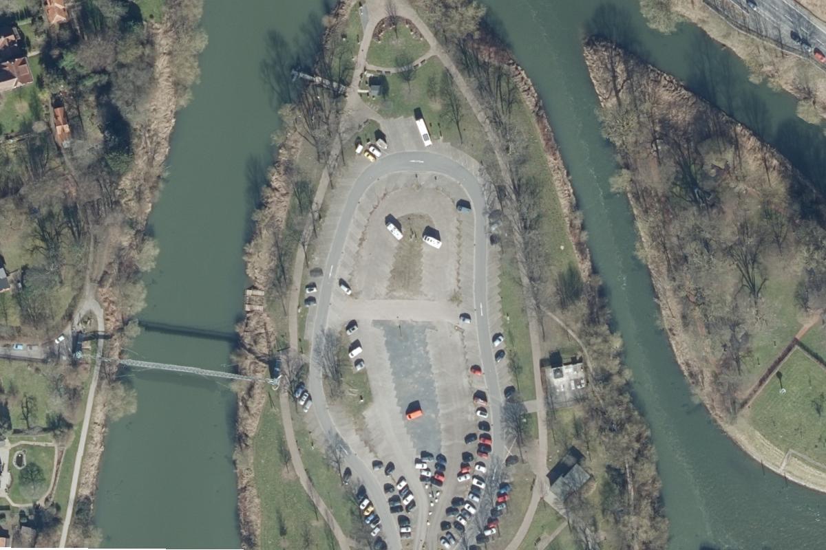 Wohnmobilstellplatz Hann. Münden, Weserstein