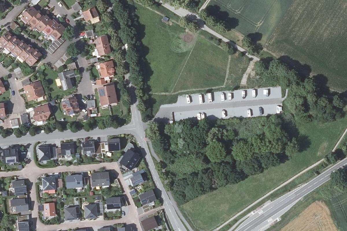 WoMo-Stellplatz mit Entsorgung