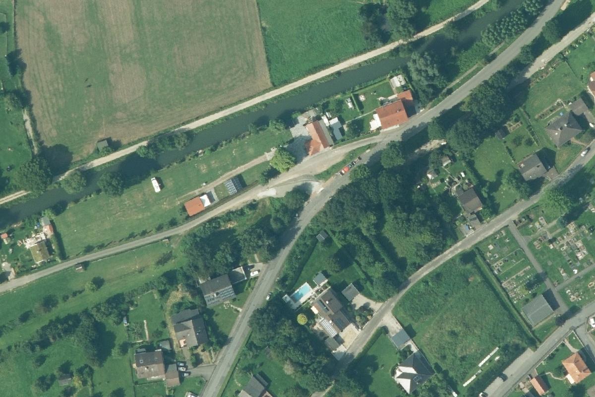 Stellplatz am Campingplatz Diemelaue