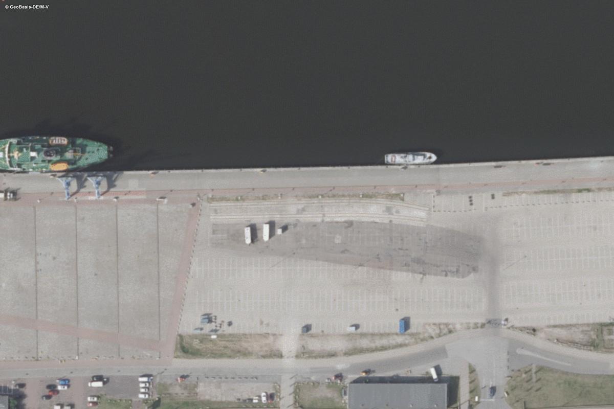 Wohnmobilstellplatz Rostock, Stadthafen